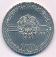 1982. 100Ft Cu-Ni "Labdarúgó világbajnokság 1982" T:AU kis karc