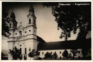1942 Csíksomlyó, Sumuleu Ciuc; Kegytemplom / pilgrimage church