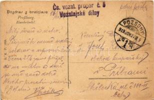 1919 Pozsony, Pressburg, Bratislava; Vaskutacska tó / Eisenbrünnel Teich (Eisenbründl) / Zelezná Stu...