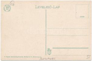 Trencsénteplic, Trencianske Teplice; Garni szálloda. Vasúti levelezőlapárusítás 9. / Hotel Garni (EK...