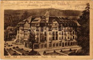 1921 Trencsénteplic, Trencianske Teplice; Grand Hotel Nagyszálloda / hotel, spa (Rb)