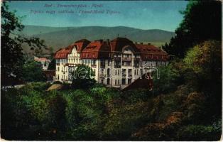 1916 Trencsénteplic, Trencianske Teplice; Grand Hotel Nagyszálloda / hotel, spa + "VÖRÖSKERESZT KÓRHÁZ TRENCSÉNTEPLICZ" (EK)