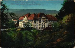 1916 Trencsénteplic, Trencianske Teplice; Grand Hotel Nagyszálloda / hotel, spa (EB)