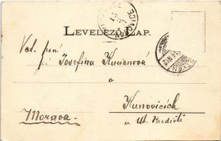 Pöstyén, Piestany; Gyógyház és zenepavilon. Gipsz H. kiadása / Curhaus u. Musikpavillon / spa, bath,...