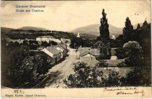 1907 Oravica, Oravita; út. Kaden József kiadása / street