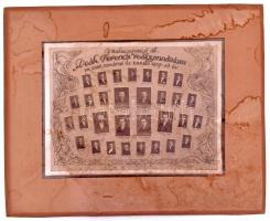 1928 A zalaegerszegi áll. Deák Ferencz reálgimnázium VIII. oszt. tanárai és tanulói 1927-28. év, tab...