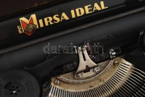 cca 1930 Mirsa Ideal írógép. Magyar billentyűzet, működő, jó állapotban