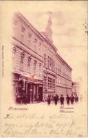 1900 Temesvár, Timisoara; Múzeum, Sz. Zsivkovits üzlete / museum, shop