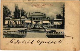 1902 Kolozsvár, Cluj; Sétatéri kioszk / promenade kiosk (EK)