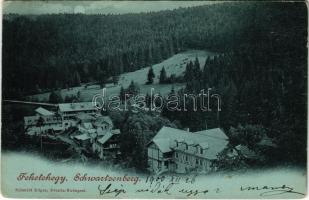 1900 Feketehegy, Schwartzenberg, Cernohorské kúpele (Merény, Vondrisel, Nálepkovo); este / night