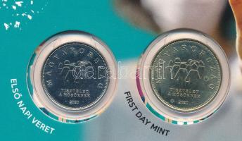 2020. 10Ft Cu-Ni + 20Ft Cu-Ni-Zn "Tisztelet a hősöknek" elsőnapi veret, sorszámozott "...