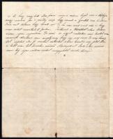 1907 Bp., Németh Károly Géza vas- és fűszerkereskedése a kaszáshoz, szecessziós fejléces levélpapírr...