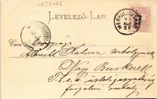 1899 (Vorläufer) Herkulesfürdő, Baile Herculane;