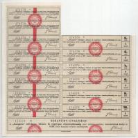 Budapest 1928. " 'Hungária' Műtrágya, Kénsav és Vegyiipar-Részvénytársaság" rész...