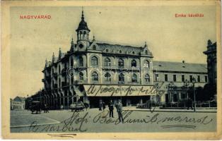 1912 Nagyvárad, Oradea; Emke kávéház, Adria biztosító / cafe, insurance company (EB)