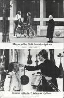 cca 1972 ,,A magas szőke férfi felemás cipőben" című francia filmvígjáték jelenetei és szereplő...