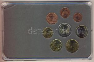 Görögország 2002-2004. 1c-2€ 8klf db, benne 2€ "Olimpia" alkalmi veret...