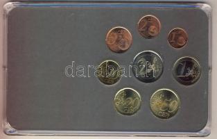 Spanyolország 2000-2005. 1c-2€ 8klf db, benne 2€ alkalmi veret "Don Quijote...