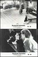 cca 1986 ,,Nászéjszaka kísértetekkel" amerikai horror paródia jelenetei és szereplői, 10 db vin...