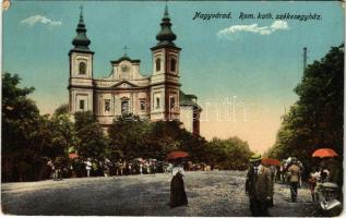 1918 Nagyvárad, Oradea; Római katolikus székesegyház. Boros Jenő kiadása / cathedral (EK)