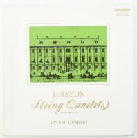 Tátrai Quartet - J. Haydn - String Quartets Op 64 NOS 1-6 3 x Vinyl, LP. (3 lemezes, díszdobozos kiadás). Hungaroton, Magyarország, 1985. NM