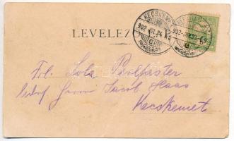 1902 Orsova, Kazán-szoros, Bego Mustafa. G. Hutterer / Kasanpartie, Kasaneingang / Cazane / gorge, T...