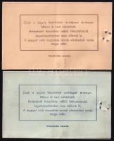 cca 1930 2 db fényképes margitszigeti belépő