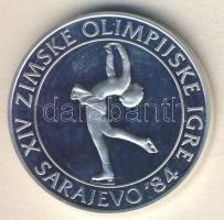 Jugoszlávia 1983. 100D Ag "Téli olimpia-jégkorcsolya" T:PP