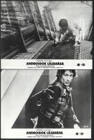 cca 1982 ,,Androidok lázadása" című amerikai sci-fi jelenetei és szereplői, 9 db vintage produk...