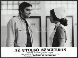 cca 1986 előtt készült ,,Az utolsó száguldás" című csehszlovák film jelenetei és szereplői, 5 d...