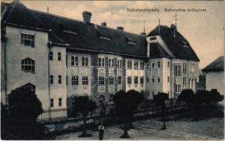 1914 Székelyudvarhely, Odorheiu Secuiesc; Református kollégium. Sterba Ödön kiadása / Calvinist boarding school (EB)