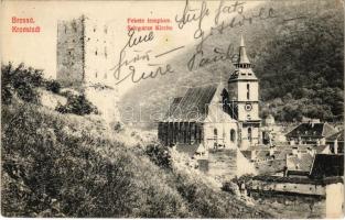 1910 Brassó, Kronstadt, Brasov; Fekete templom / Schwarze Kirche / church (EK)