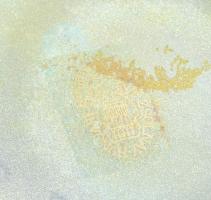 Zsolnay eozin mázas virágos tál. Jelzett, hibátlan. 13 cm