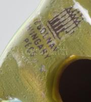 Zsolnay kis kakas, eozin mázas, jelzett, hibátlan, m:7,5 cm Terv: Nádor Judit