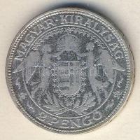 1929. 2P Ag "Madonna" T:3- kis ph