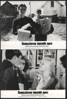 cca 1971 ,,Kamaszkorom legszebb nyara" című amerikai film jelenetei és szereplői, 15 db vintage...