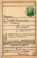 1938 Siklód, Siclod; Székely leány / Transylvanian folklore art postcard. Orbis Pictus Hungaricus. 1...