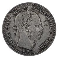 1869KB 10kr Ag "Magyar Királyi Váltó Pénz" T:VF Adamo M10.1