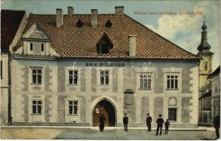 1912 Kolozsvár, Cluj; Mátyás király szülőháza, EKE múzeum / birthplace of Matthias Corvinus, museum (EK)