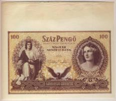 1943. 100P "Szálasi" széles felső ívszéllel T:I