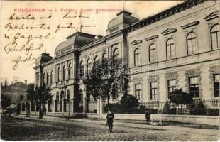 1908 Kolozsvár, Cluj; I. Ferenc József Iparmúzeum. Lepage Lajos kiadása / Industrial museum (EB)