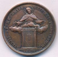 Vatikán 1900. "XIII. Leó" bronz emlékérem. Szign.: Bianchi (30mm) T:AU
Vatican 1900. &quo...