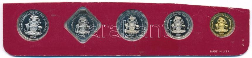 Bahamák 1984. 1c-25c (5xklf) hiányos forgalmi sor T:PP
Bahamas 1984. 1 Cent - 25 Cents (5xdiff) inc...