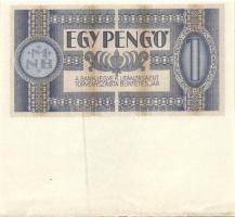 1938. 1P széles alsó ívszéllel T:I