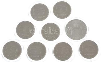 1993. 200Ft Ag "MNB" + 2004. 50Ft "Európai Unió" (3db) + 2005. 50Ft "Gyerme...