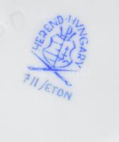 Herend Viktória mintás csésze alj, jelzéssel, kopással, d: 11,5 cm
