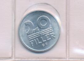 1983. 20f Al + 5Ft Ni + 10Ft Ni "FAO" sor, eredeti tokban tanúsítvánnyal + 1983. 100Ft Cu-...