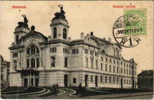 1912 Kolozsvár, Cluj; Nemzeti színház / theatre. TCV card (fl)