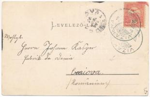 1904 Vízakna, Salzburg, Ocna Sibiului; Sós gyógyfürdő. Takáts Jenő kiadása / spa, baths (EK)