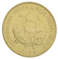 Lengyelország 2006. 2Zl sárgaréz "Labdarúgó Világbajnokság 2006" kapszulában T:AU,XF Polan...